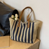 Simple Large-Capacity Shoulder Bag Tote Bag Rainbow Shoulder Bag