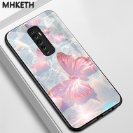 Case For OPPO Reno 2F 2Z 2 Butterfly Glass