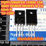 2pcs FQPF15N60C 15N60 KGT15N60FDA 15A 600V POWER MOSFET N-CH N channel TO-220F kde6229