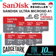 SanDisk Ultra 32GB 64GB 128GB 256GB 512GB 1TB microSD  micro SD Card USH-1 140-150mb/s A1