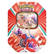 Pokemon Paldea Legends Tin Koraidon Card Box