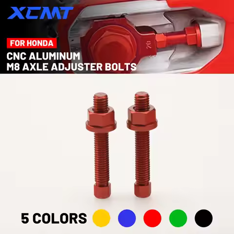 M8 Rear Axle Blocks Chain Adjuster Bolt For HONDA CRF 150R 250L 250M 250R 250X 250RX 450X 450L 450R 