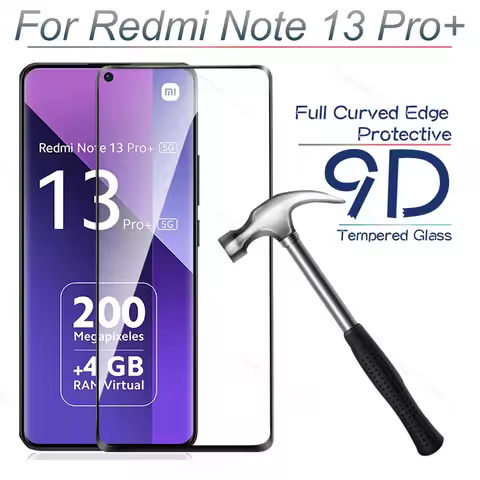 For Xiaomi Redmi Note 13 Pro+ 14 Pro Plus 5G Screen Protector Cristal Templado 3D Vidrio Tempered Fi