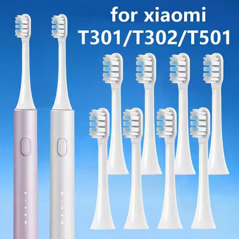 T301/T302/T501/T501C Replacement Toothbrush Heads For Xiaomi T501C/T301/T302/T501 Toothbrush Soft Br