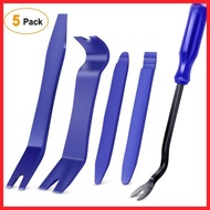 【MED】5PC Auto Trim Removal Tool Kit Car Panel Door Dashboard Fastener Remover Pry Set