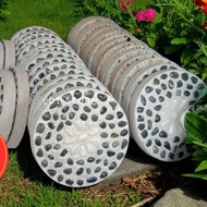 Round Steping Stone/ Garden Step Stone Square & Round Model Diameter 30-40cm Thickness 5cm Weight 5-