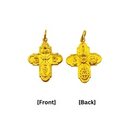 916 Gold Cross Pendant