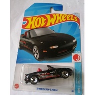 Hotwheels 91 Mazda MX-5 Miata Black Case E 2024