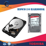 TOSHIBA HDHW110 HARDDISK 1TB