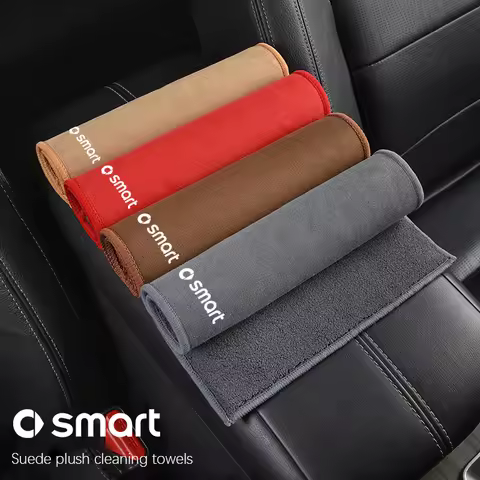 Microfiber Towel Car Cleaning Care Accessories For Smart EQ Fortwo Forfour 453 451 452 450 454 Roads