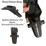 Spakbor Belakang Carbon SRX Klx 150 Lampu Stop Led 3in1 Klx S L G SE Dtracker 150 Bf 150 Spakbor