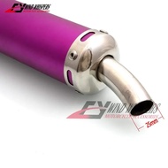 360X60mm 50-250CC Two stroke Scooter Dirt motorcycle Universal Modified exhaust pipe For NSR250 TZR1