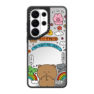 เคสกระจกลาย SMILE WINS พร้อม Magsafe สำหรับ Samsung Galaxy S26อัลตร้า/กาแลคซี S25อัลตร้า/กาแลคซี S24