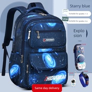 kids school bag ergonomic school bag Children's Schoolbag for Boys and Primary School Students