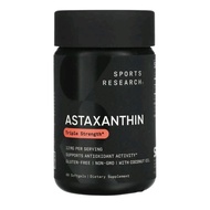 Astaxanthin, Triple Strength, 12 mg, 60 Softgels