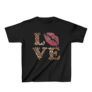 love leopard crop top y2k baby tee retro streer vintage ahs style stockholm