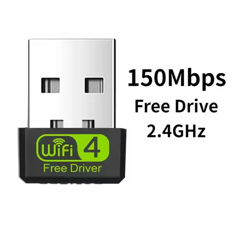 Wireless Mini USB Wifi Adapter 802.11N 150Mbps Receiver Dongle Free Driver Network Card For Desktop