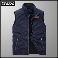 VUUG Outdoor Vest Men S Multi-Pocket Tooling Vest Fishing Mountaineering Photography Quick-Drying Ve