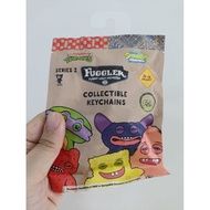 GANTUNGAN (Series 2) BLIND BOX FUGGLER Keychain Resin Keychain Spongebob Squarepants Patrick TMNT Or