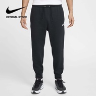 Nike Mens Club Jogger Pants - Black ไนกี้ กางเกงจ๊อกกิ้งผ้าเฟรนช์เทรีผู้ชาย - ดำ