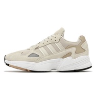 adidas Casual Shoes Falcon Women's Beige Suede Retro Daddy Clover [ACS] IG8303