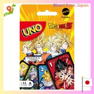 【Direct From Japan】Mattel Game UNO Uno Dragon Ball Z Card Game Party Game for 2-10 players Ages 7 an