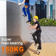 Fine craftsmanship 3.8M Ladders Extendable Telescopic Heavy Duty Multi Purpose Straight Loft Ladder 