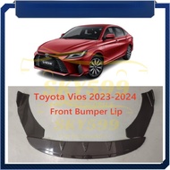 Toyota Vios 2023-2025 Front Bumper Diffuser Lip Wrap Angle Splitters Rear Skirt