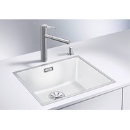 BW88# Platinum Wave Height（BLANCO） Germany SUBLINE 500-IF Granite Sink Quartz Stone Single Sink Kitchen Vegetable Basin