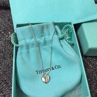 Tiffany&amp;co 愛心鑰匙孔項鍊