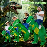 Inflatable Dinosaur Costume Tyrannosaurus Rex Performance Costumes Dinosaur Cosplay Costume Hallowee
