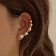 Earrings Fashionable All-Match Pearl Dot Diamond Earrings Ear Clips FL12.14 FL12.141