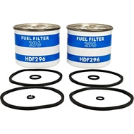 2X Penapis Bahan Api 26560017 Serasi dengan Perkins Serasi dengan Donaldson P556245 BF825 FF167 HDF2