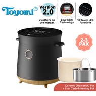 Toyomi 0.6L SmartDiet Micro-Com. Rice Cooker RC 1506LC