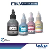 Brother BTD60BK & BT5000 Original Bottle Ink (DCP-T310/T510W/T710W/ MFC-T910DW/T4000DW/T4500DW)