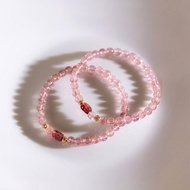 紅碧璽貔貅手鏈