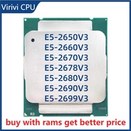 Intel Xeon E5-2650V3 E5-2660V3 E5-2670V3 E5-2680V3 E5-2678V3 E5-2690V3 E5-2699v 3 X99 CPU
