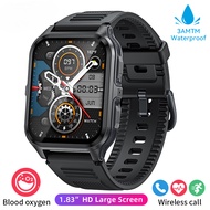 นาฬิกาออกกำลังกาย Smart Watch New Outdoor Sports Fitness Trackers Bluetooth Call Waterproof Bracelet HR Wristband for Android IOS Smartwatch Man
