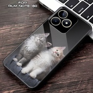 For REALME NOTE 80 - STORE CASE (CAT) - 2D Premium Glossy - Glossy Softcase - Casing hp - hp - Gloss