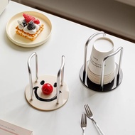 Cup Holder Light Luxury Paper Cup Holder Light Luxury Paper Cup Storage Rack Household Coffee Tea Cu