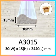 [Min10pcs] DIY wainscoting/Wainscoting PVC/keras/Angel White/8ft wainscoting/Deco Dinding rumah