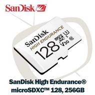 SanDisk High Endurance 128G 高耐用 microSD 卡 ( 另有 64GB / 256G / 512G )