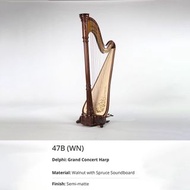 特惠價代購日本豎琴 Aoyama Pedal Harp 一手豎琴 二手豎琴 40 弦豎琴 40 strings (Delphi 47B(WN))