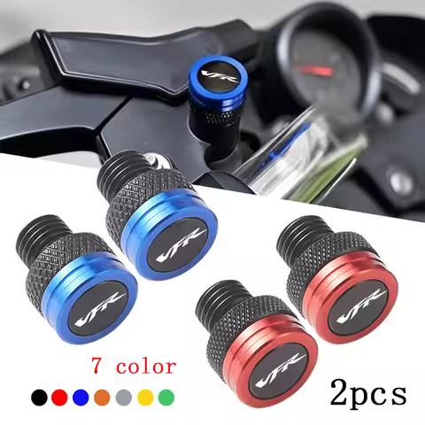 Motorcycle Aluminum Screws Bolts Mirror Hole Plugs Cap For Honda VFR 800 VFR800 VFR800X VFR800F Acce