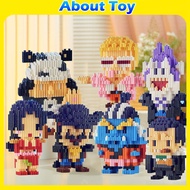 ABOUT One Piece Building Blocks Boa Doflamingo Crocodile Gekko Moria Anime Diamond Brick Figure Toy