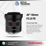 Samyang 18MM AF f/2.8 FE Lens for Sony A7IV/A7MK IV/A7MK 4/A7III/A7C/A7 II/A7R III/A7R IV (18mm)
