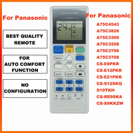New For Panasonic Air Conditioner AC Remote Control A75C4543 A75C3826 CWA75C4762 CS-E9PKR CS-E12PKR CS-E21PKR S10TKH CS-