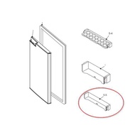 SHARP A234  FRIDGE PETI SEJUK DOOR POCKET A234 SJ- 171M , SJ 175 , SJ 176M-SS SJ171 SJ176 TINGKAT BA