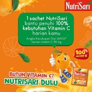 Nutrisari ice Cincau 10 sachets-minum untuk vitamin C & Vitamin D