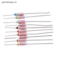 GG 10pcs 95°C/133°C/145°C/157°C/172°C/184°C/192°C/200°C/216°C/240°C Thermal Fuse VN